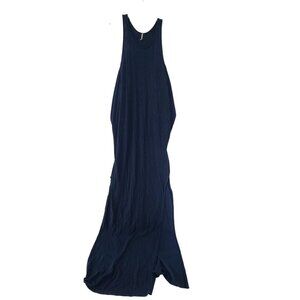 Vitamin A Women's Sleeveless Racerback  Maxi Dress Blue Size L